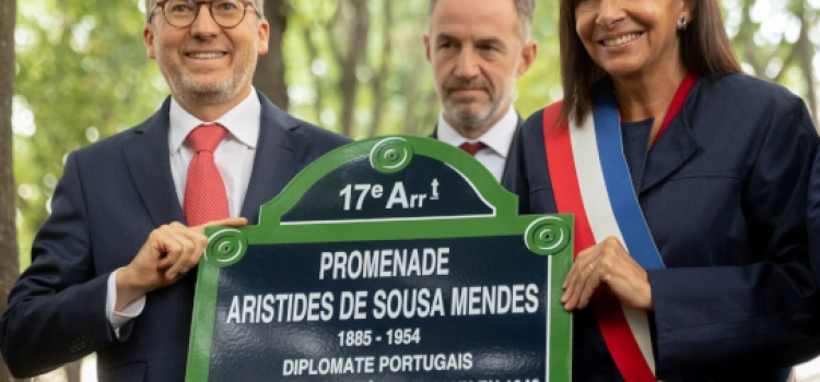 Promenade in honour of Aristides de Sousa Mendes inaugurated in Paris
