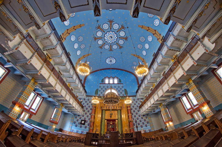 Loffler Brothers Orthodox Synagogue interior