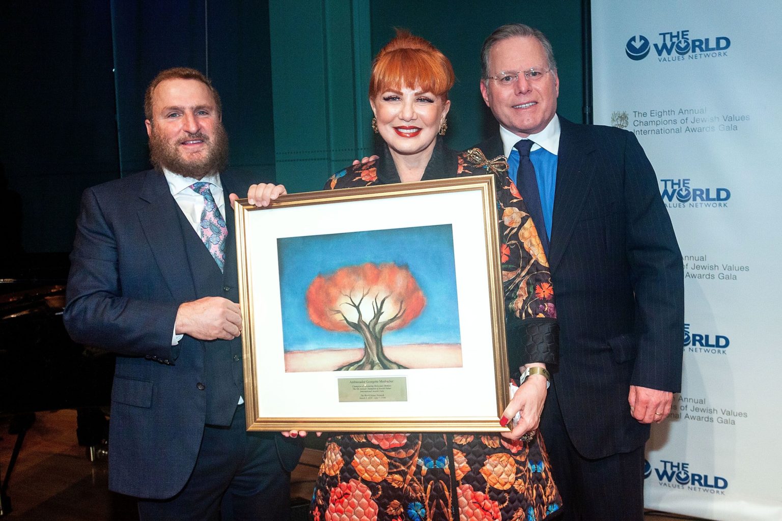 Robert F. Smith Honored at World Values Network’s Eighth Annual International Champions of Jewish Values Awards Gala on March 3, 2020 at Carnegie Hall
