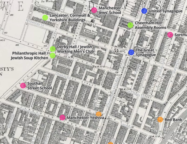 Memory Map of Jewish Manchester