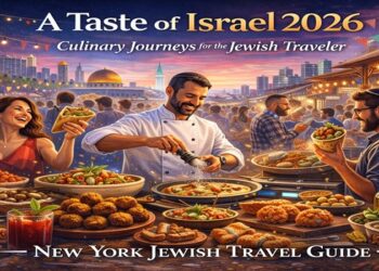 Kosher food travel in Israel 2026 featuring markets, festivals, and Jewish culinary traditions