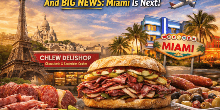 Chlew Delishop Expands in Paris — And BIG NEWS: Miami Is Next!